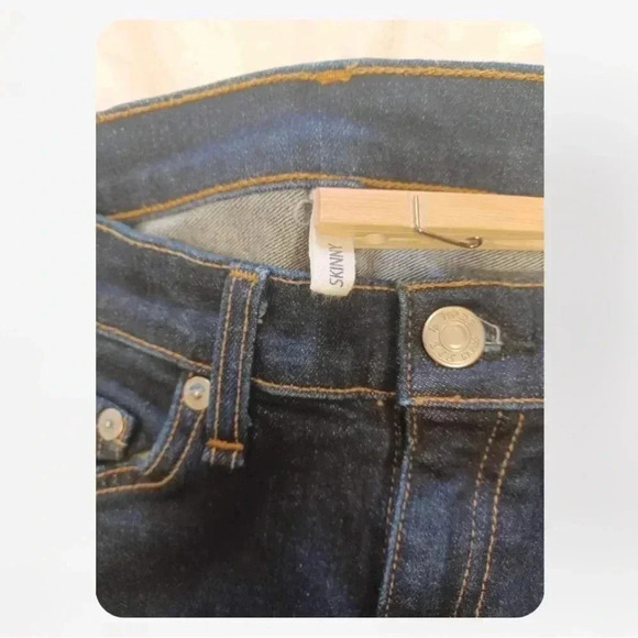 Rag & Bone Low Rise Heritage Colour Skinny Dark Wash Jeans Size 24 - Picture 9 of 11